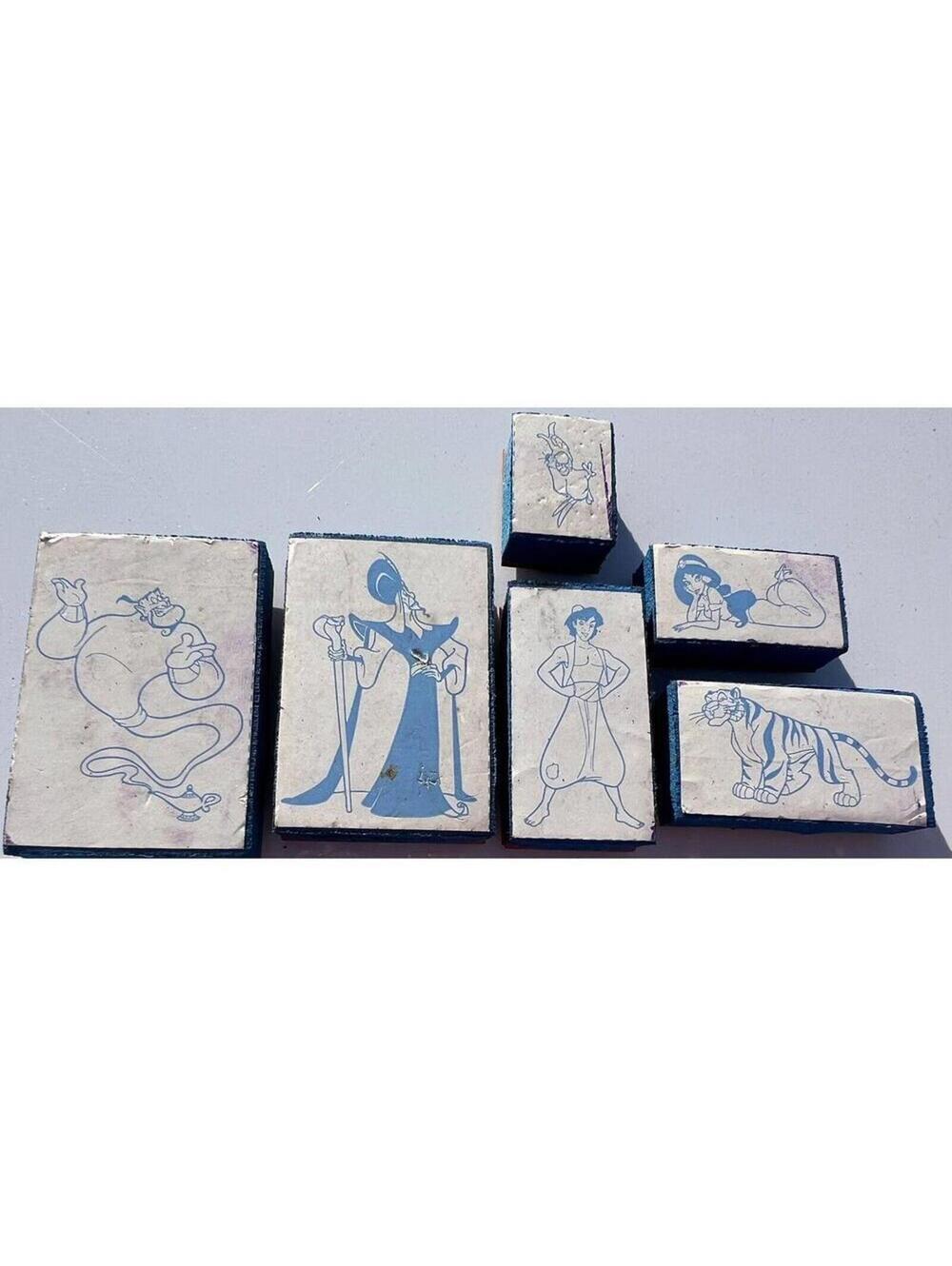 CRAFT STAMPS Vintage Foam Disneys Aladdin Stamps